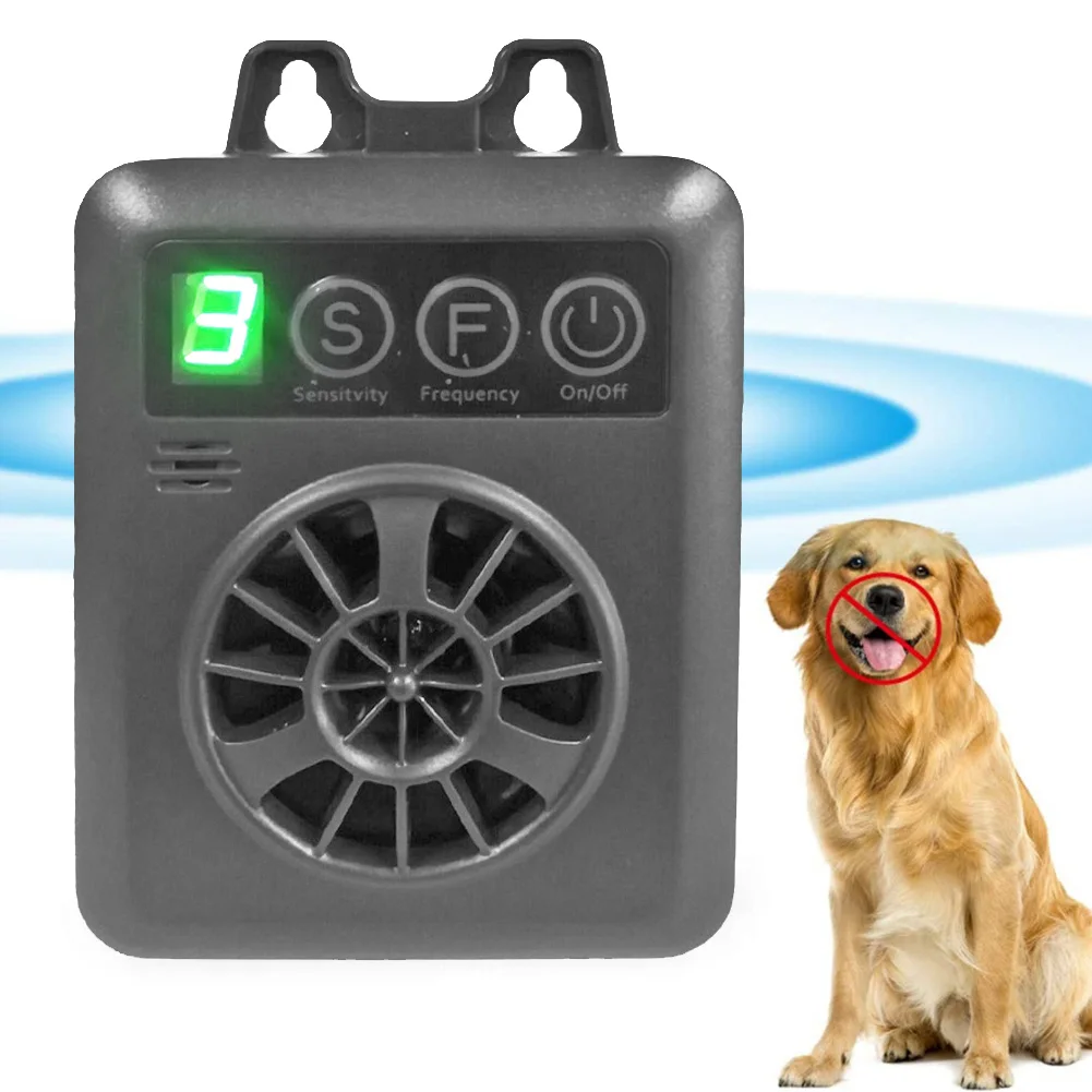 

Ultrasonic Bark Stopper Pet Dog Anti Barking Anti Noise Stop Bark Repeller Chaser Deterrent Device Electronic Dog Bark Stopper