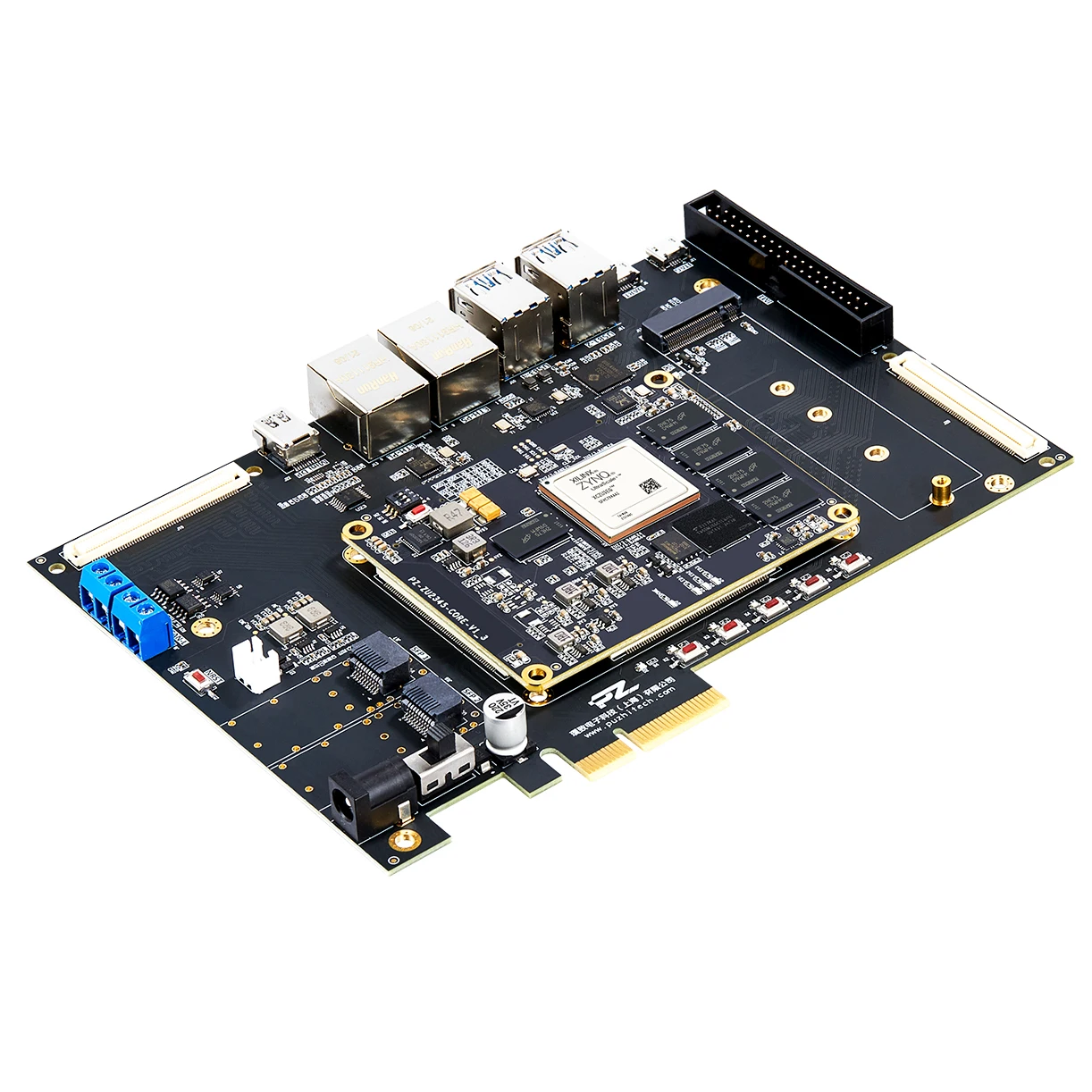 Карта PUZHI ZU2CG ZU3EG: Xilinx ZYNQ UltraScale XCZU2CG XCZU3EG Плата разработки FPGA USB3.0 DP PCIe 3.0