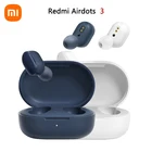 Наушники Xiaomi Airdots 3 Bluetooth 5,2, наушники Redmi Airdots 2, игровая гарнитура с зарядным чехлом
