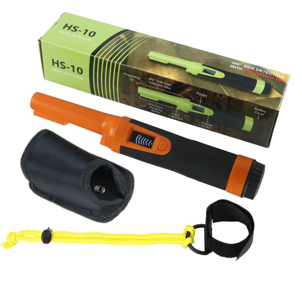 

Metal Detector Waterproof Good Metal Detectors LCD Display Objection Distance Signal High Sensitive Pinpointer