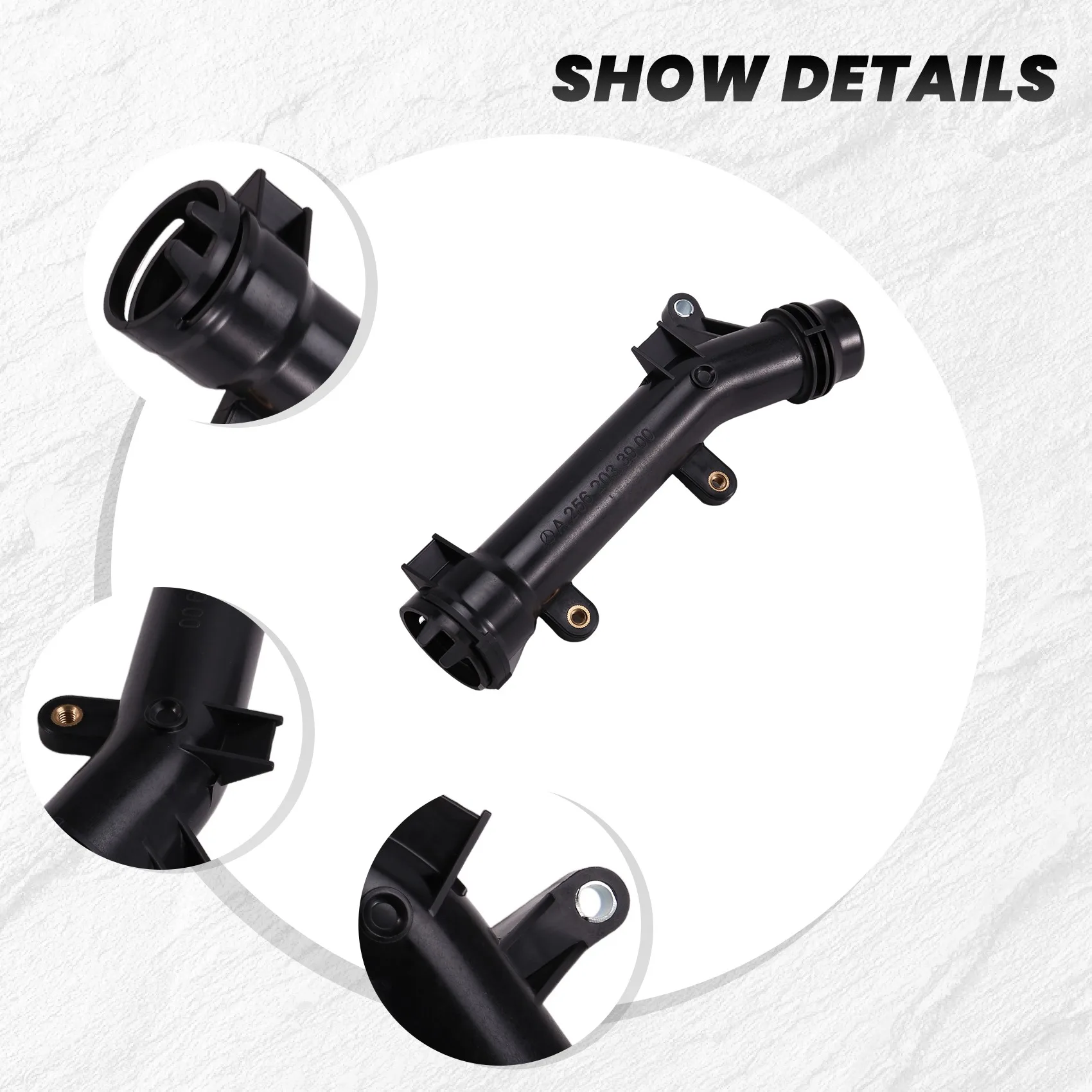 2562033900 Шланг термостата двигателя шланг охлаждающей воды для Mercedes-Benz W222 W167 W292 CLS450