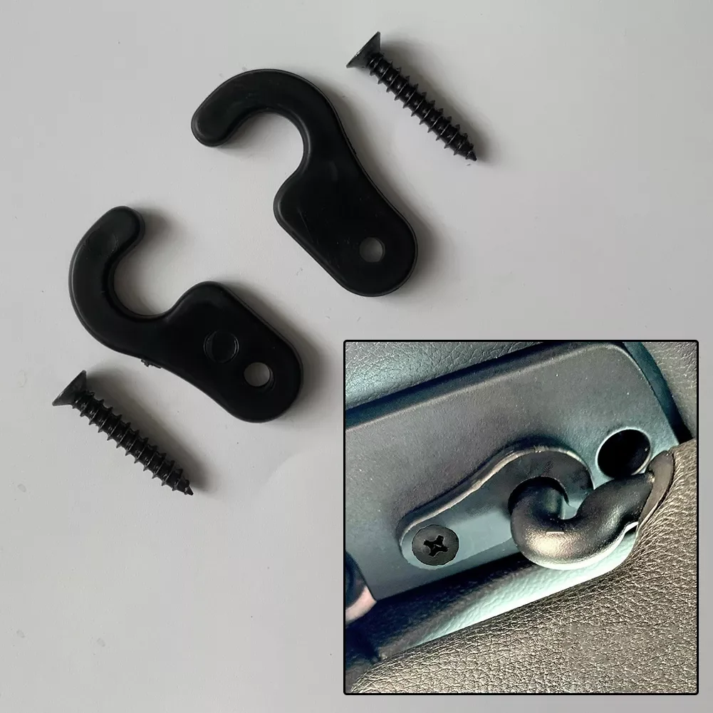 

Sun Visor Clips Black Sunvisor Install Screws Fixator FOR JEEP JK JL JT GLADIATOR WRANGLER 2018