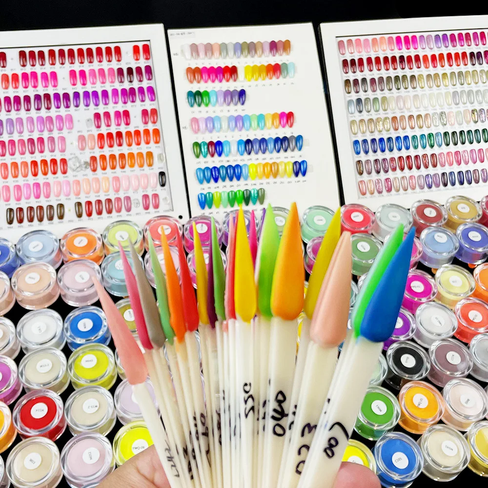 

12 Boxes 10g Nail Acrylic Powder, 12 Different Colors 3-In-1 Acrylic Powder Acrylic Liquid System Nail Extension Dipping Powder