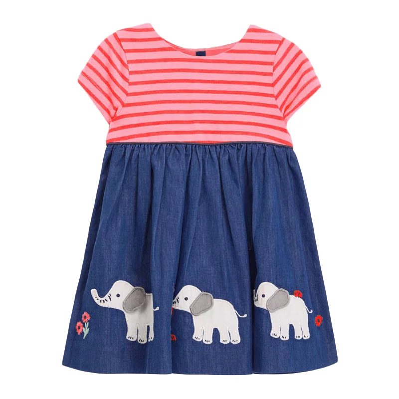 

Toddler Girl Princess Dress for Girls Ruffles New Summer Prom Dresses Birthday Clothes Solid Flower Baby 2022 Children Party