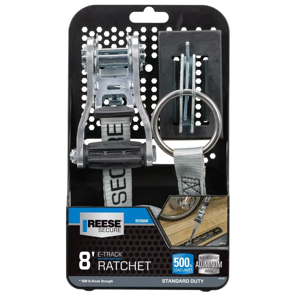 

E-track Cast Aluminum Ratchet 1x8' Tent Accessories For Camping Hiking Fishing Travel Easy Set Up Quick Open Rainfly Waterproof