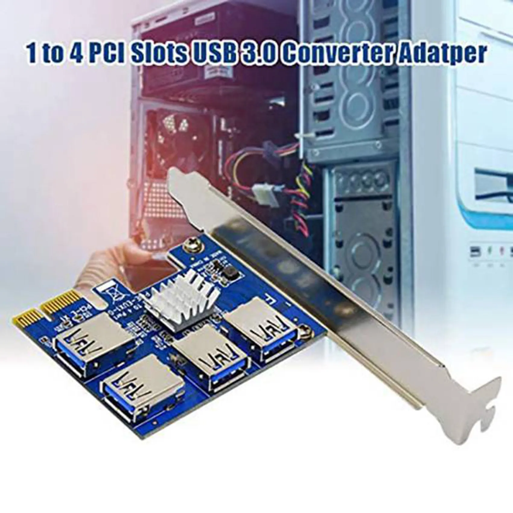 PCI-E Express 1X to 16X Riser 009S PLUS Card PCIE Adapter PCIe Slot Port Multiplier for BTC Bitcoin Miner Mining | Компьютеры и офис