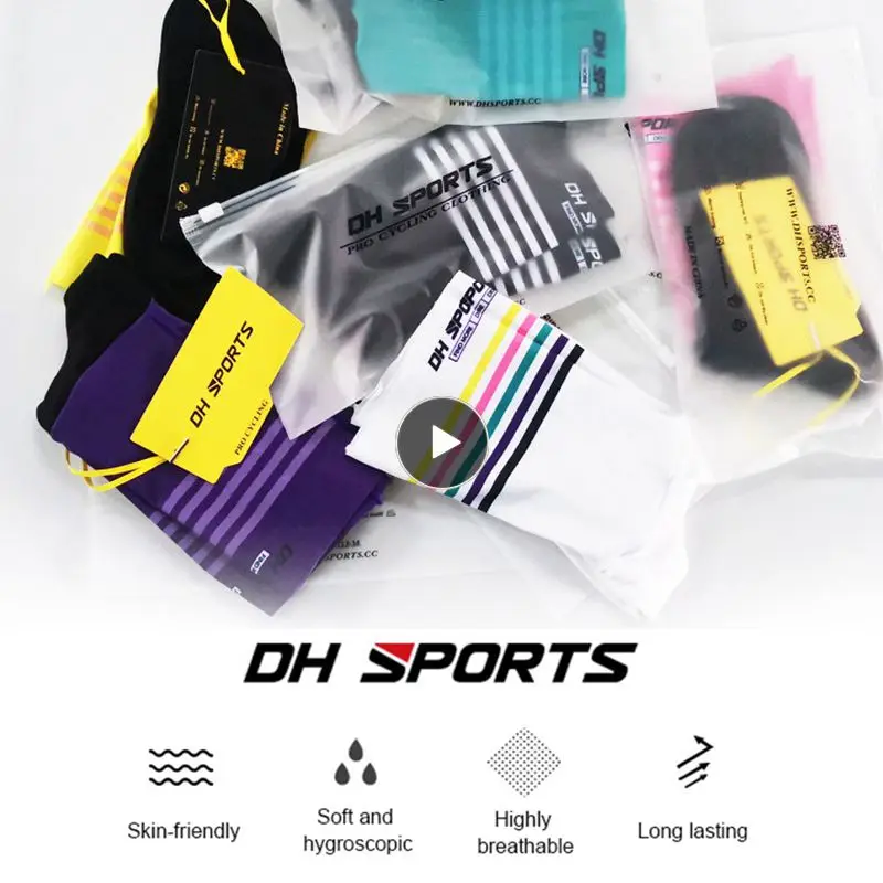 

Новые носки для велоспорта, спортивные носки для велоспорта, износостойкие дышащие впитывающие пот для мужчин и женщин