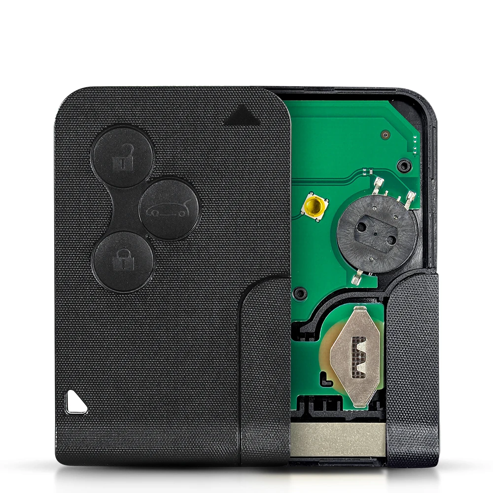 

KEYYOU новый ID46 PCF7947 удаленный автомобильный ключ 433 МГц для Renault Megane 2 3 Scenic Clio 2003-2008 смарт-карта аварийный ключ-вставка