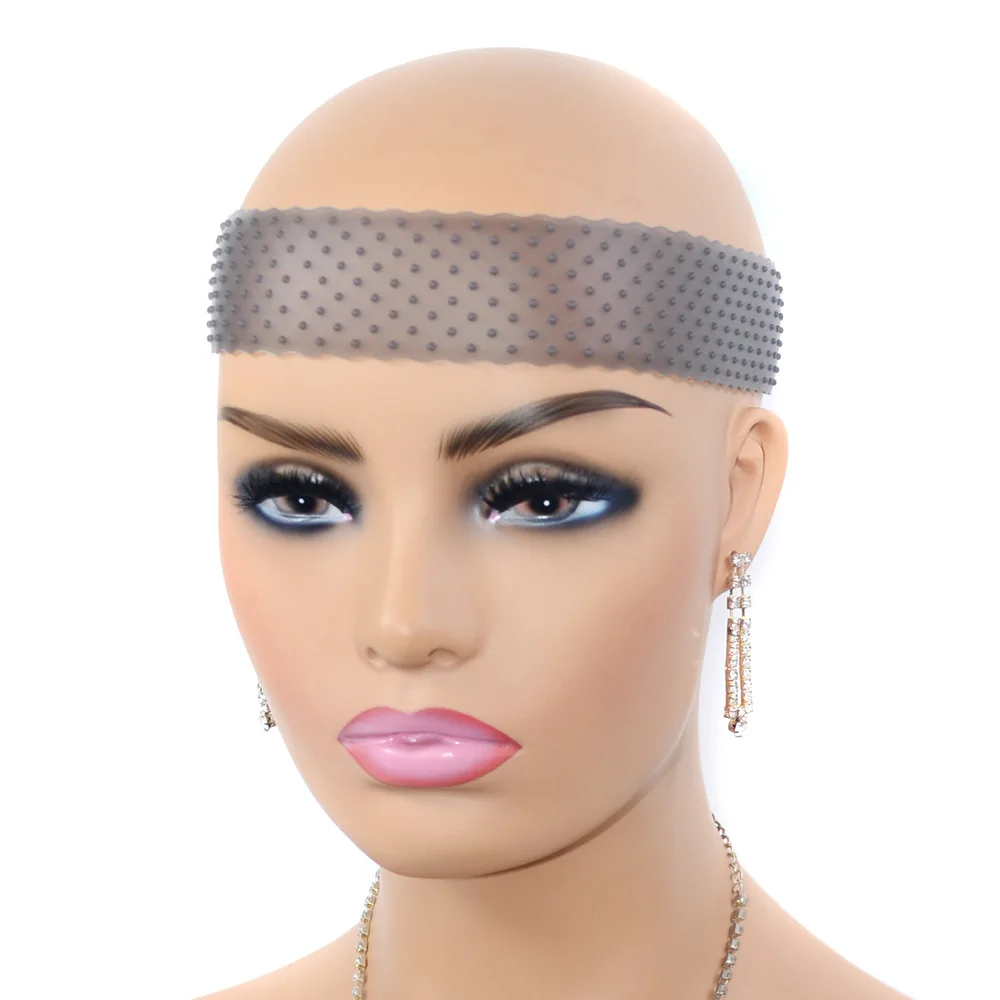 

5 colors Hair Braiding Tools Wig Silicone Hairband Lace Head Cover Silicone Wig Hairband styling care