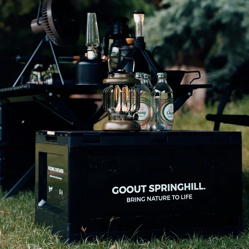 GOOUT STRINGHILL уличный черненый ящик для хранения складной автомобильный контейнер