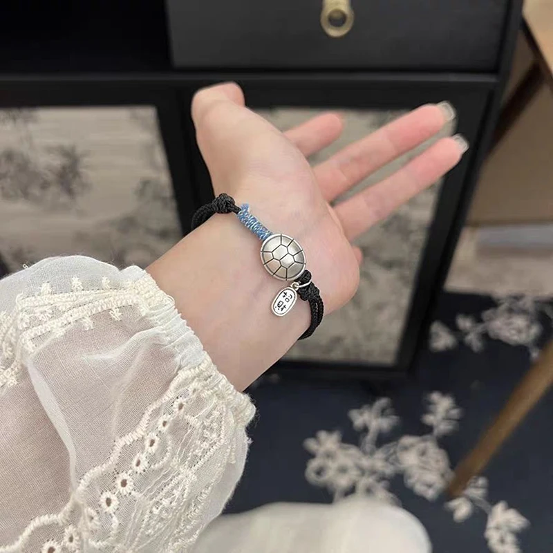 1 шт. креативный модный браслет с подвеской в виде ракушки черепахи для мужчин и