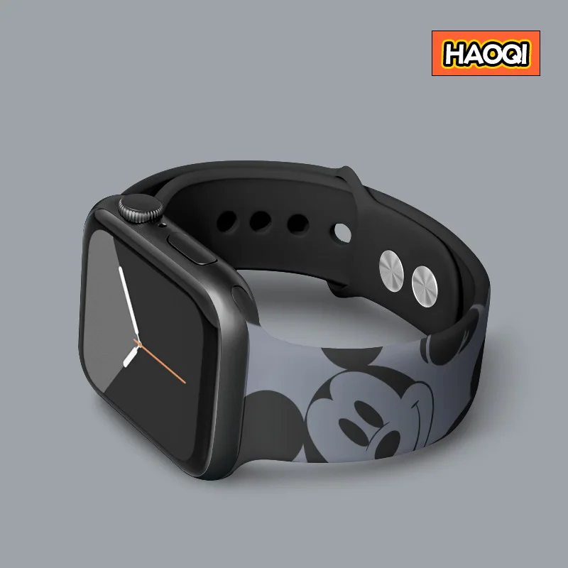 Ремешок для часов Disney браслет Apple Watch 44 мм 45 42 IWatch 40 38 41 серии 6 5 3 SE 7 - купить по