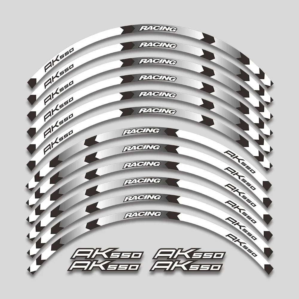 Аксессуары для мотоциклов KYMCO AK550 AK 550 наклейки на ступицу колеса Светоотражающая