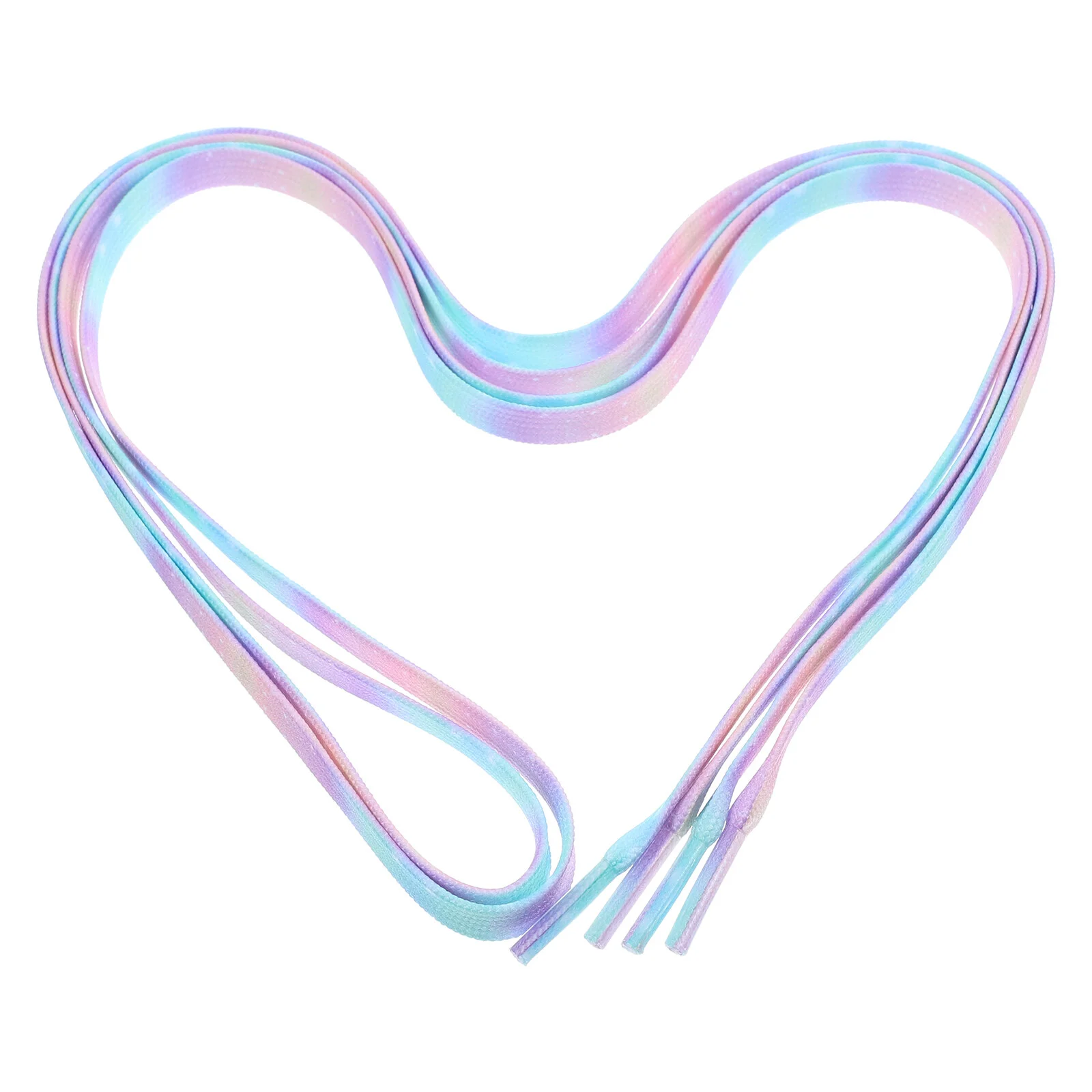 

Flat Shoes Straps Shoelaces Sneakers Tie-dye Canvas Cloth Sports Creative Child Kids