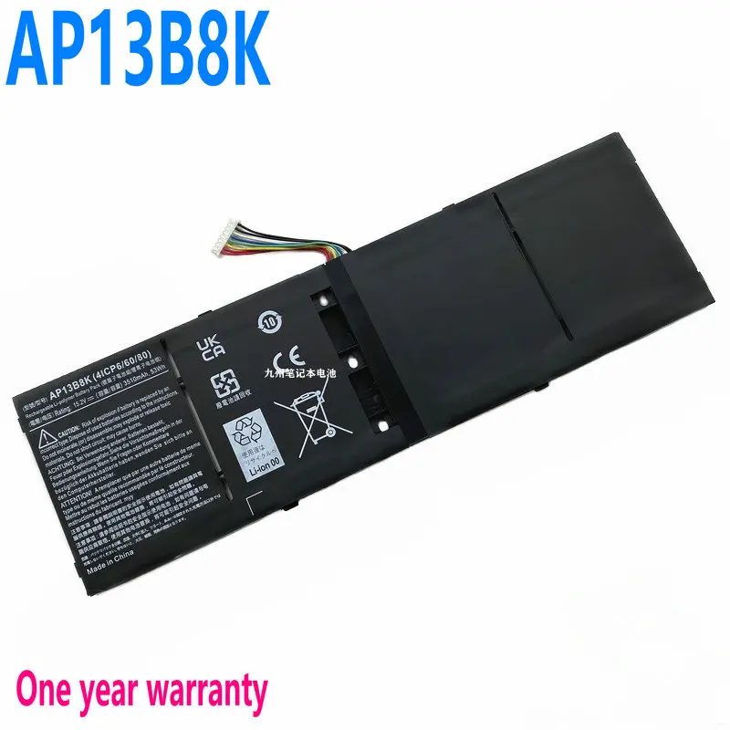Новый аккумулятор для ноутбука AP13B8K Acer Aspire V5 R7 V5-573G V5-572G V5-552G V5-472G V5-473G M5-583P V5-572P R7-571 15