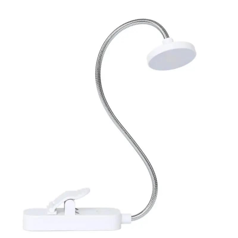 

Led Reading Lamp Flexible Neck Adjustable Bright And Uniform Led Lights Illuminate The Screen Usb Charging Book Light Safe