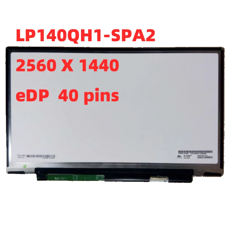 LP140QH1-SPA2 14,0 дюймов QHD 2560*1440 тонкий 40 контактов LP140QH1 (SP)(A2) матрица ЖК-дисплея ноутбука