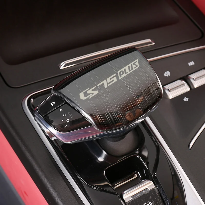 

For Changan Cs75plus 2020-21 Gear Head Cover Refitting Trim Gear Handle Cover Pasting Interior Special Sequin Accessories