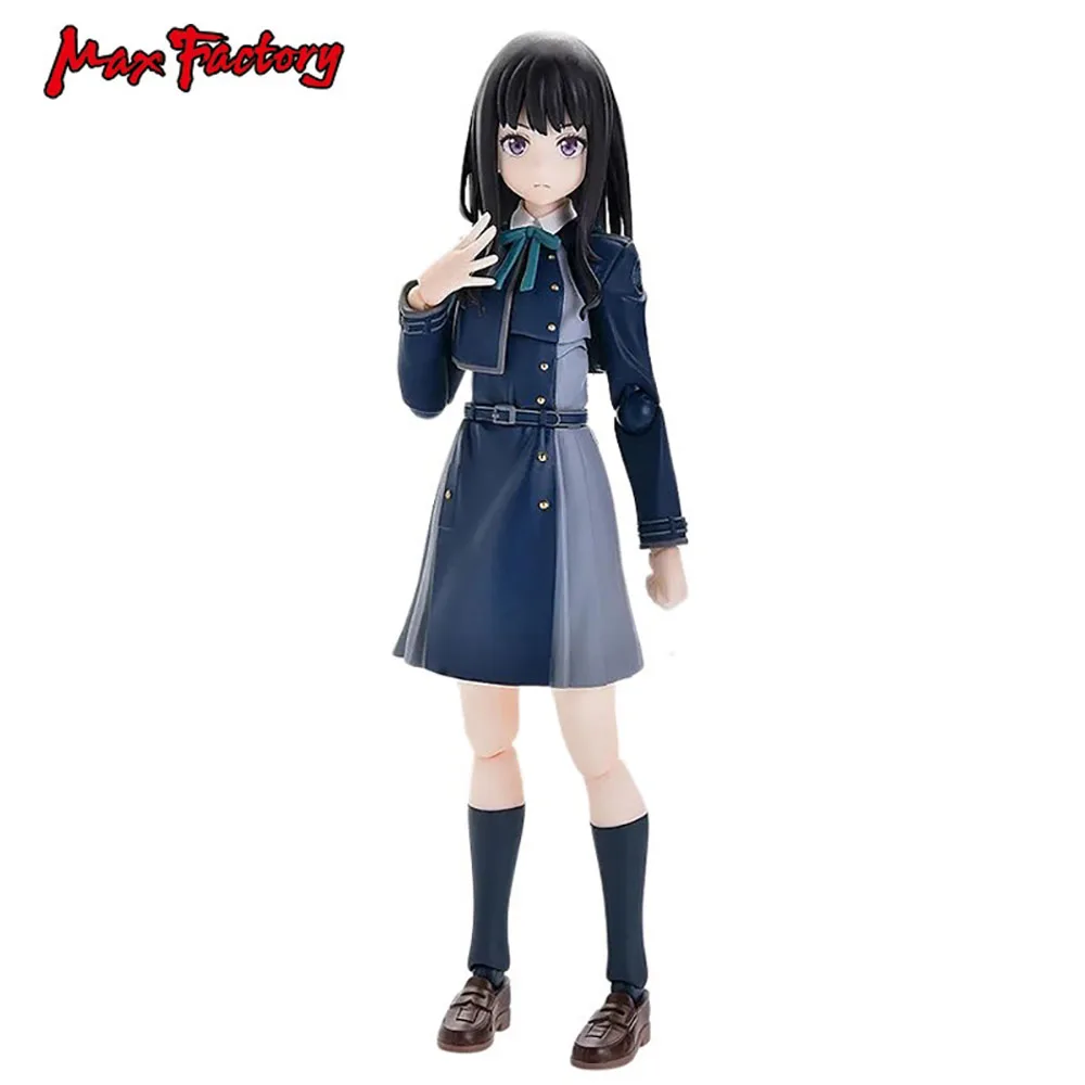 Оригинал в Stoc Max Factory Figma ( # 616) Lycoris Recoil Inoue Takina Collection Series Аниме Фигурка Модель