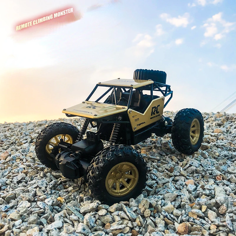 

1:18 RC Car Alloy Climbing Ground Bigfoot Remote Control Car Toy Model Off Road Car Rock Climbing Car Children's Toy