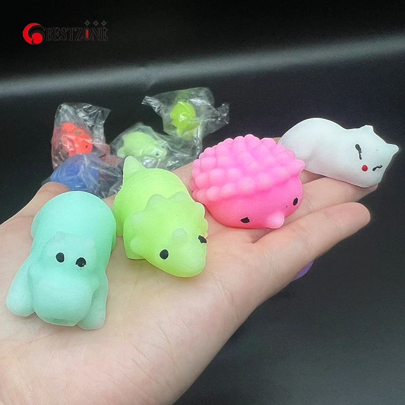 20Pcs Diameter 47*56mm Capsule Toys Surprise Ball With Healing Stress Squeeze Cute Animal Pinch Vent Toy For Vending Machine |