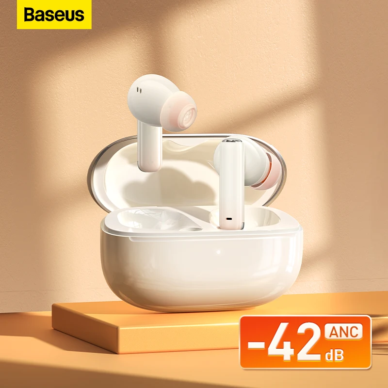 

Baseus Storm1 Adaptive ANC Bluetooth 5.2 Earphones TWS Earbuds, HiFi Sound Quality, APP Functions,Dynamic Noise Cancellation