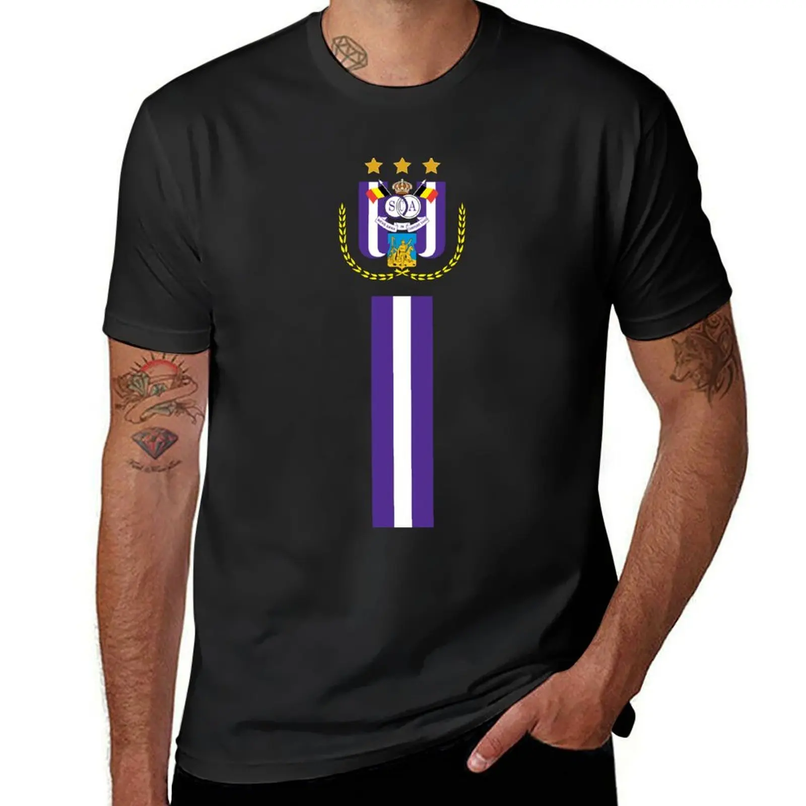 Спортивная футболка для туркника RSCA-Спортивная большого размера