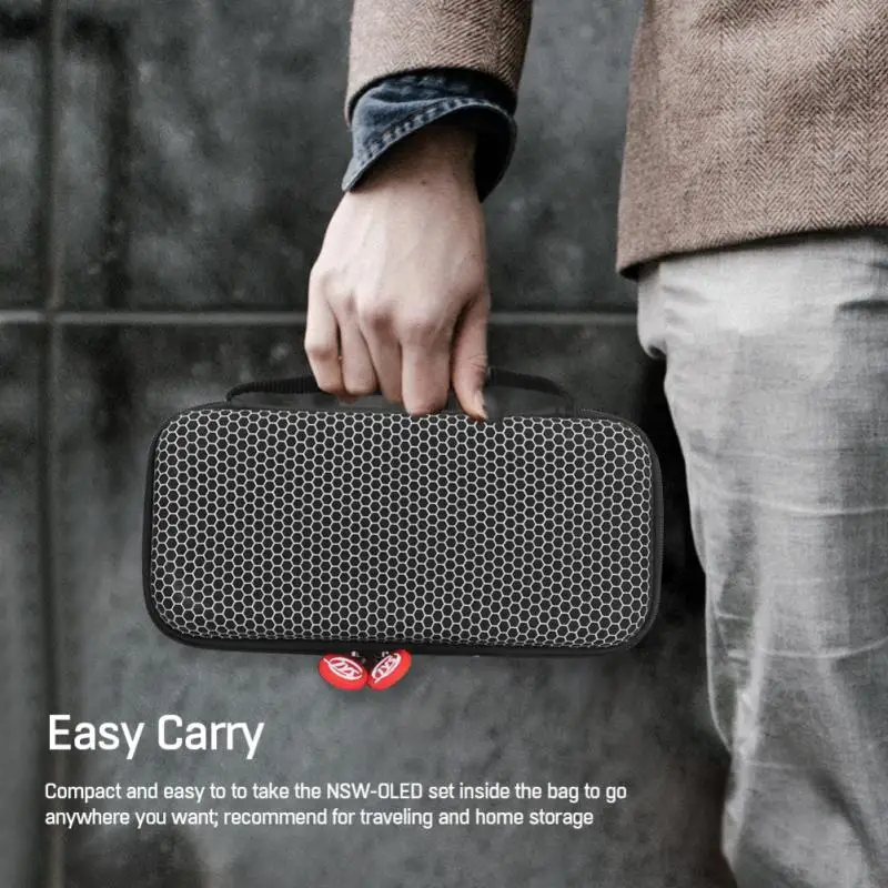 

Game Console Storage Pouch Eva Eva Material Light Weight Stylish And Durable Environmentally Friendly For Switch Oled Models