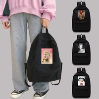 womens backpack youth unisex travel backpacks college bag fun collection printed one shoulder laptop bags sports backpacks