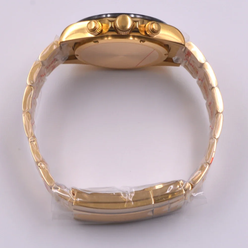 Часы мужские кварцевые стерильные с сапфировым стеклом 39 мм