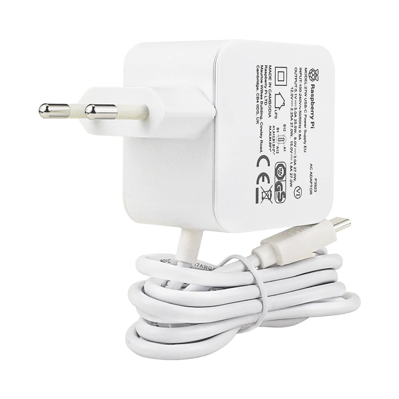 

Блок питания SHCHV 27 Вт USB C для Raspberry Pi 5