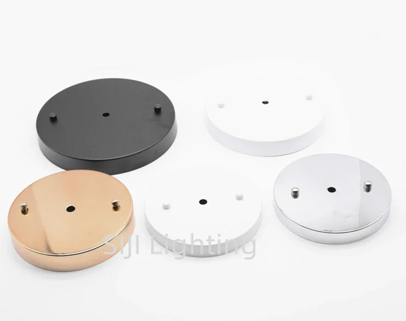 Металлическая Современная потолочная Роза круглая Потолочная пластина железная