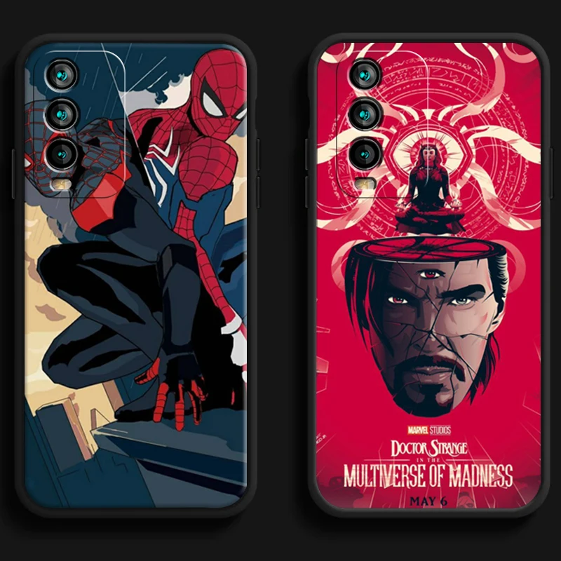 

Marvel Avengers Phone Cases For Xiaomi Redmi 10 Note 10 10 Pro 10S Redmi Note 10 5G Cases Carcasa Soft TPU Funda Back Cover