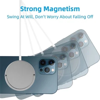 100W Magnetic Wireless Charger Pad for iPhone 12 13 14 Pro Max Mini Fast Charge for Samsung USB C PD Adapter Macsafing Charger