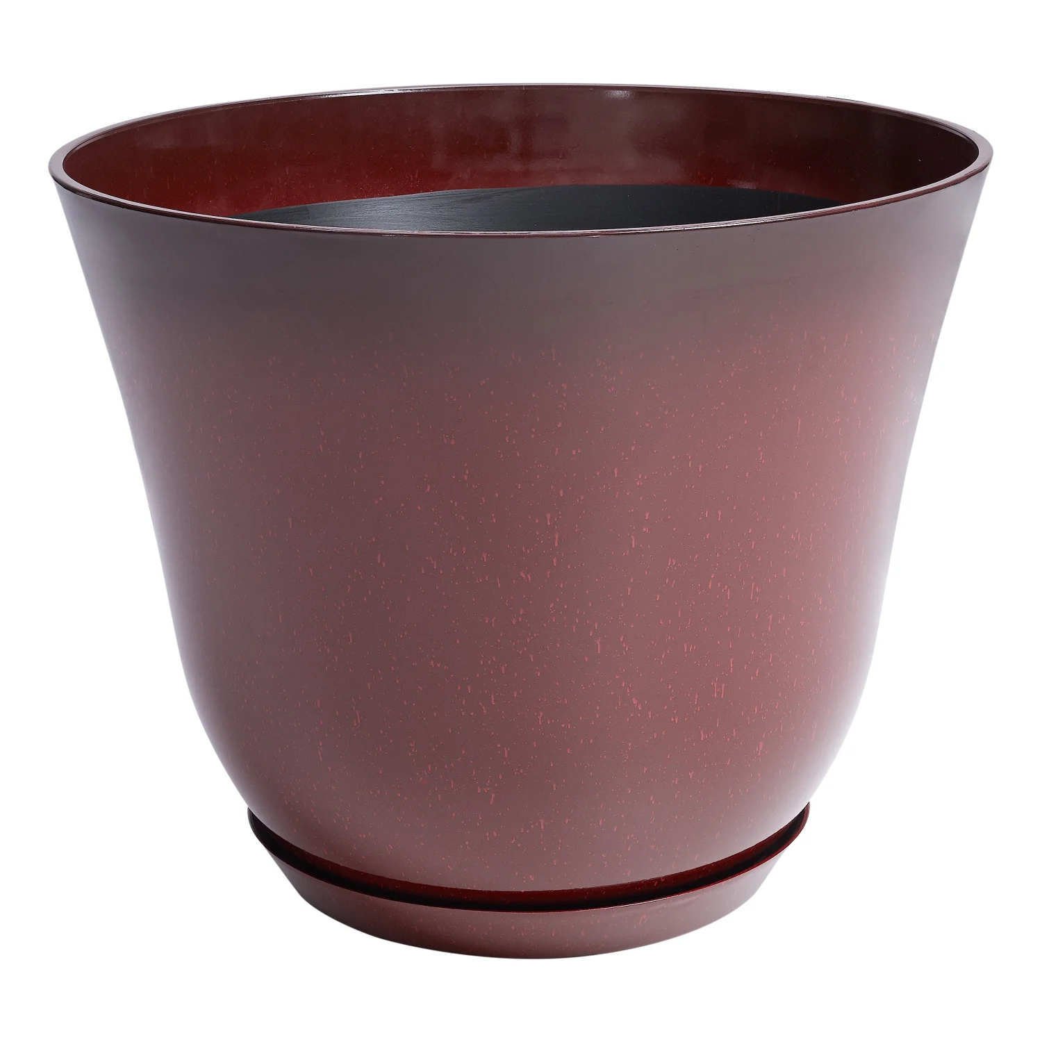 

22in Arnette Red Plastic Planter