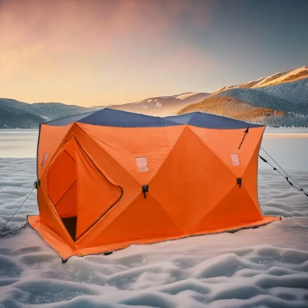 Оптовая продажа 5-местная автоматическая палатка-куб карпа зимняя уличная