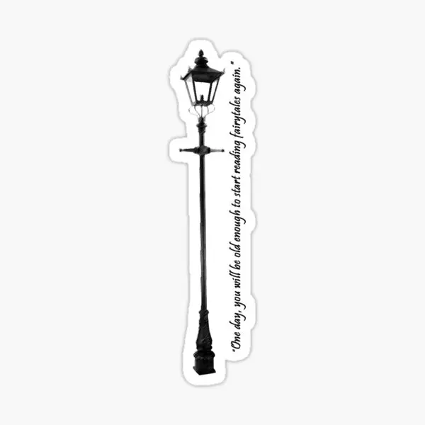 

Narnia Lamppost 5PCS Stickers for Decor Car Art Kid Cartoon Anime Laptop Stickers Room Luggage Living Room Water Bottles