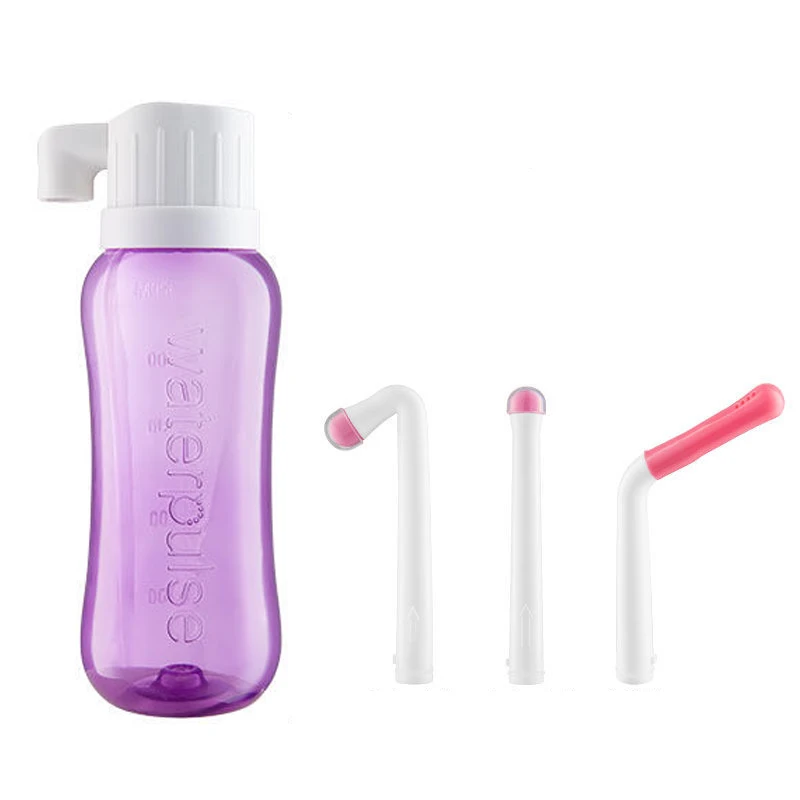 

Portable Travel Hand Held Bidet Sprayer Personal Cleaner Hygiene Bottle Spray Washing Bathroom Accessories