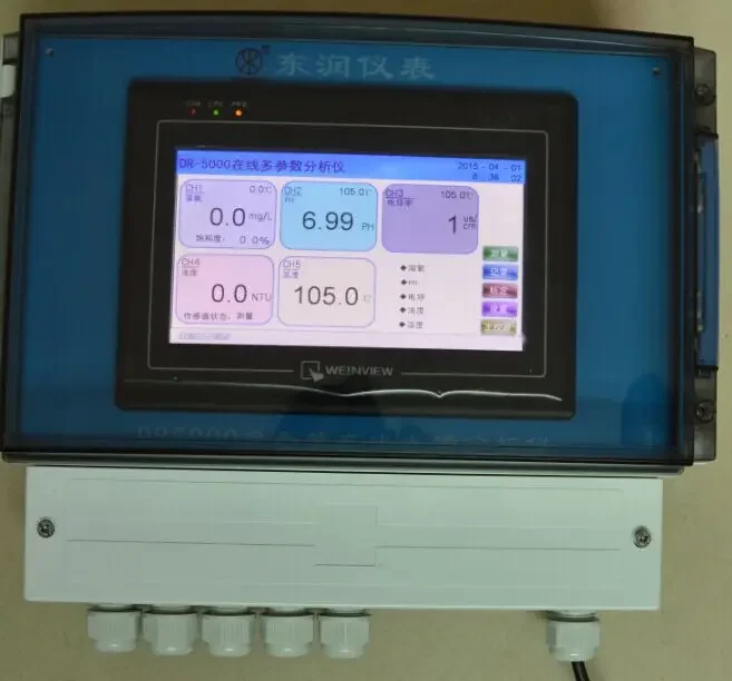 Онлайн гидропонный Аквариум Ph Ec Tds проводимость контроллер измерительный
