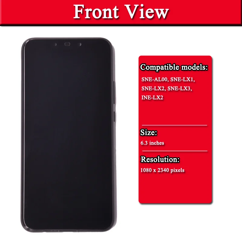 

Original Display For Huawei Mate 20 Lite SNE-AL00 SNE-LX1 SNE-LX2 LCD Touch Screen Digitizer Assembly Maimang 7 Replaceme