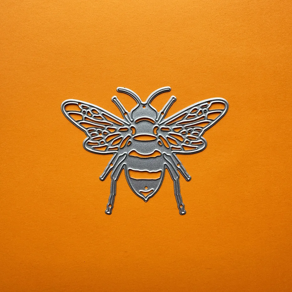 Металлические Вырубные штампы в виде пчелы для рукоделия скрапбукинга и