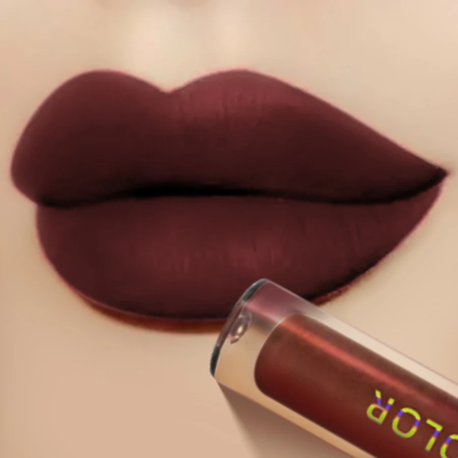 1 шт. водостойкая матовая бархатная глазурованная косметика