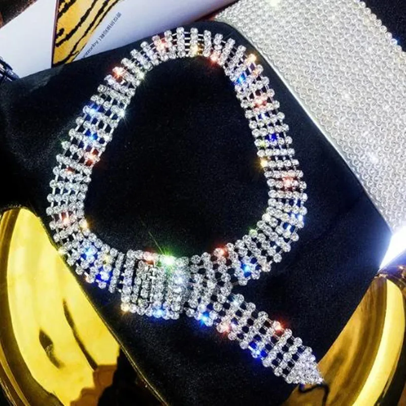 FYUAN Серебряный чокер из цинкового сплава