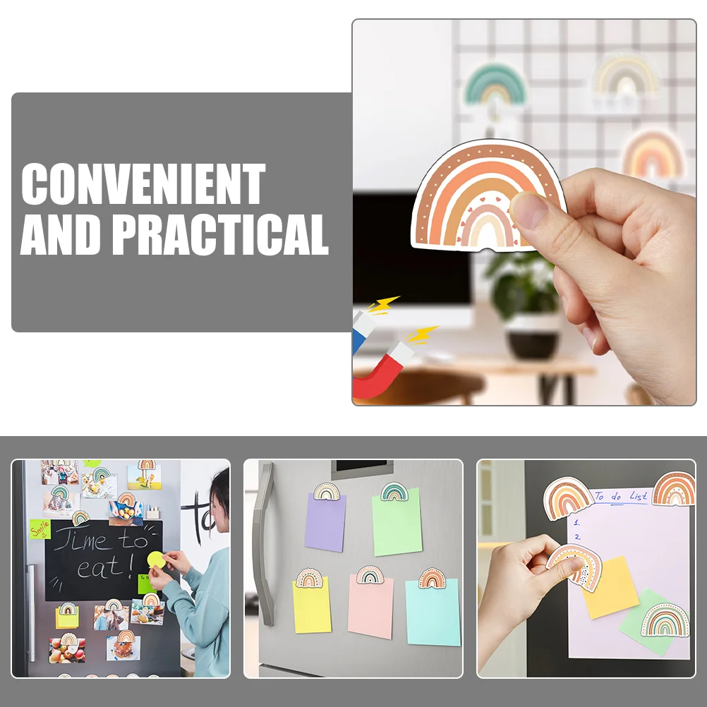 16 шт. магниты магнитные украшения для холодильника радужные богемные