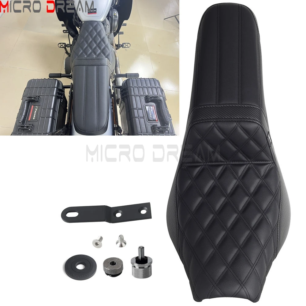 

Полное сиденье мотоцикла для Harley Softail Street Bob FXBB FXBBS Heritage Classic FLHC FLHCS 2018-Up, подушка для пассажирских сидений водителя