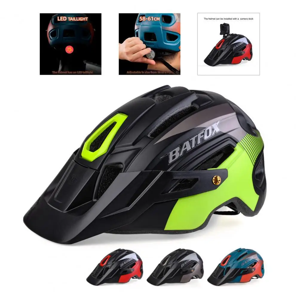 

Защитный шлем с пряжкой для мужчин и женщин, спортивный шлем с большим козырьком для улицы, для сноуборда, мотоцикла, шлем для дорожного велосипеда, велосипедные шлемы
