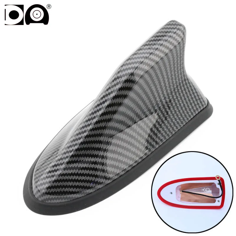 Waterproof shark fin antenna special auto car radio aerials Stronger signal Piano paint for Mitsubishi Colt images - 6