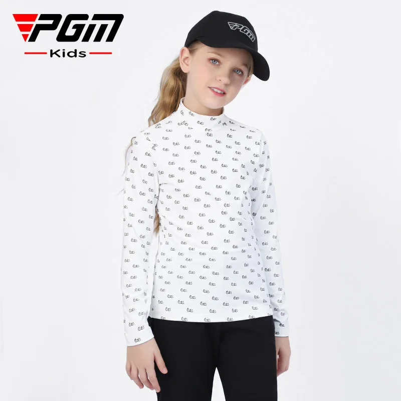 Clothes Long-sleeved T-shirt Girls Autumn And Winter Bottoming Shirt Golf Clothing Sportswear