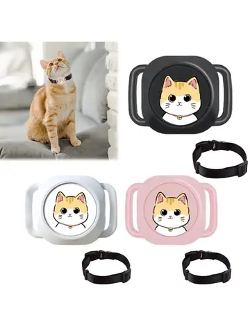 GPS-трекер с защитой от потери домашних животных, Bluetooth-совместимый умный локатор, устройство GPS-слежения для собак, кошек, детей, брелок для домашних животных, кошелек, багаж