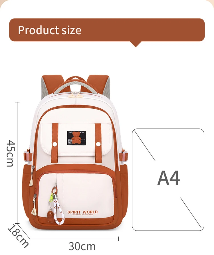 Нейлоновые водонепроницаемые школьные рюкзаки для детей начальной школы